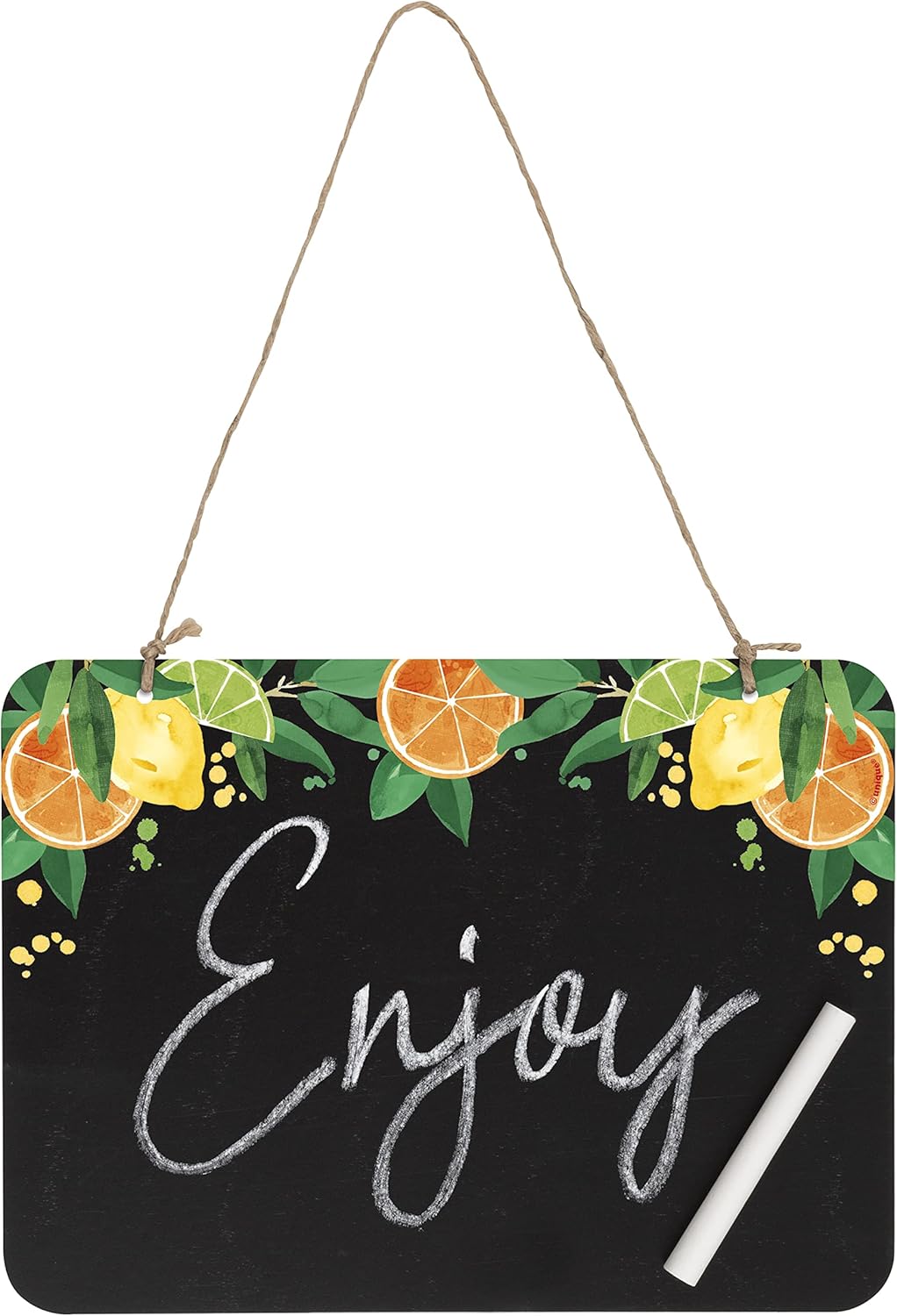 Πίνακας Πλαστικό Κιμωλίας με Λεμόνια