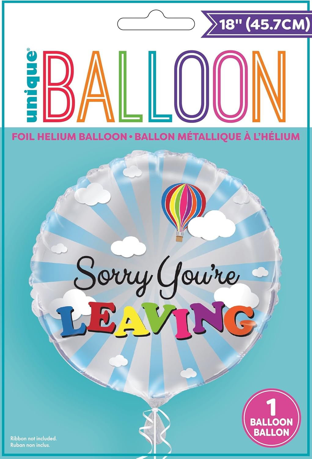 Μπαλονι Φοιλ 18 Sorry You're Leaving με Αερόστατο / 46 εκ