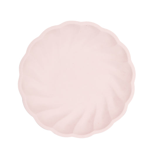 Πιάτα Στρογγυλά Vert Decor Pink 22.9 εκ - Ροζ Παστέλ / 6 τεμ