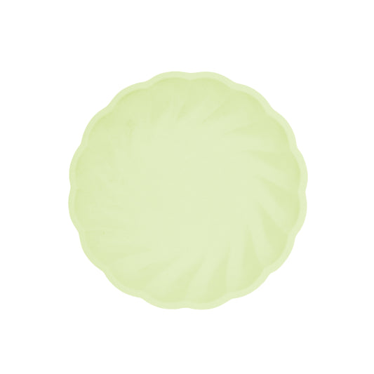 Πιάτα Στρογγυλά Vert Decor Green 18.8 εκ - Πράσινο Παστέλ / 6 τεμ