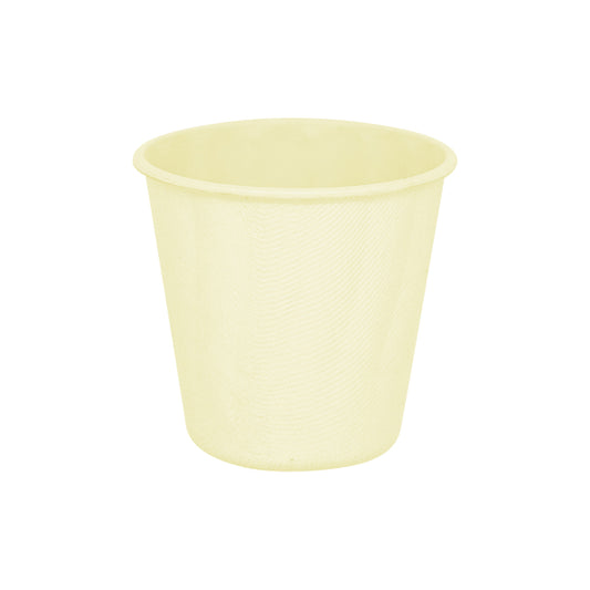 Ποτήρια Χάρτινα 310ml Vert Decor Yellow- Κίτρινο Παστέλ  / 6 τμχ