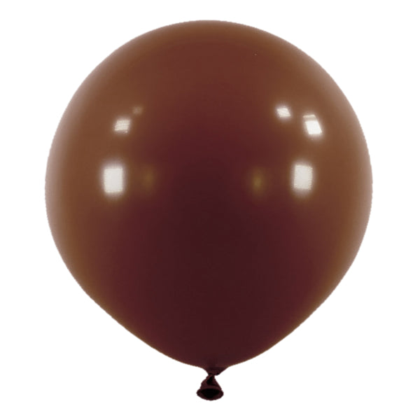 Μπαλόνια Λάτεξ 24 Καφέ / 4 τεμ - Chocolate