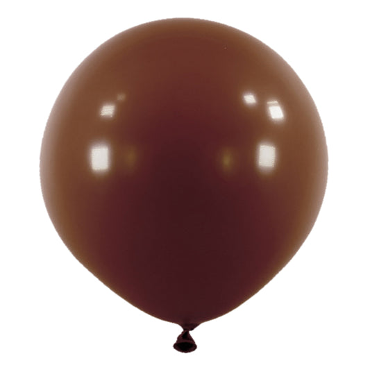 Μπαλόνια Λάτεξ 24 Καφέ / 4 τεμ - Chocolate
