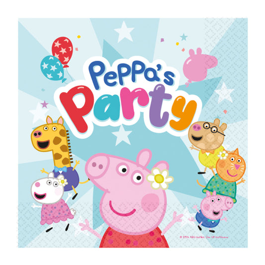 Χαρτοπ.φαγητού Peppa Pig 33 x 33 (16τεμ)