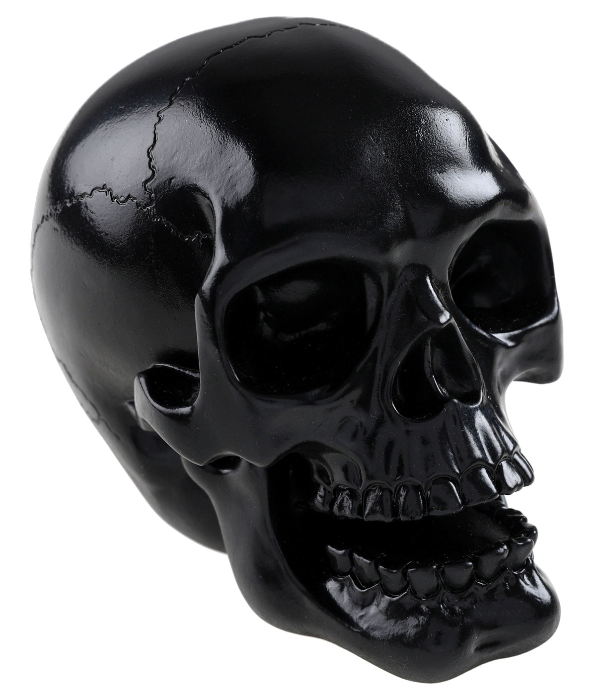 Νεκροκεφαλή Μαύρη Skull Black 7 x 11.5 x 9.5 εκ