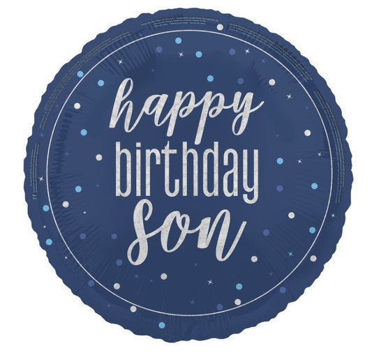 Μπαλόνι Φοιλ 18 Happy Birthday Son / 46 εκ