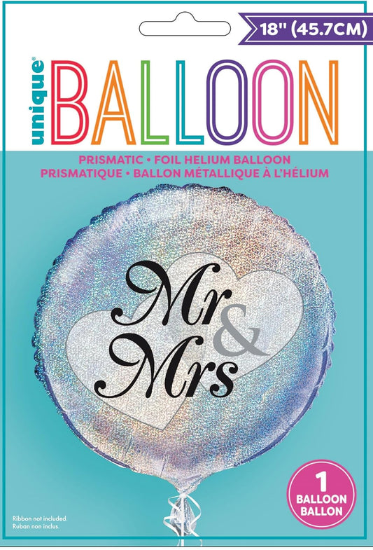Μπαλόνι Φοιλ 18 Mr. & Mrs. Prismatic / 45 εκ