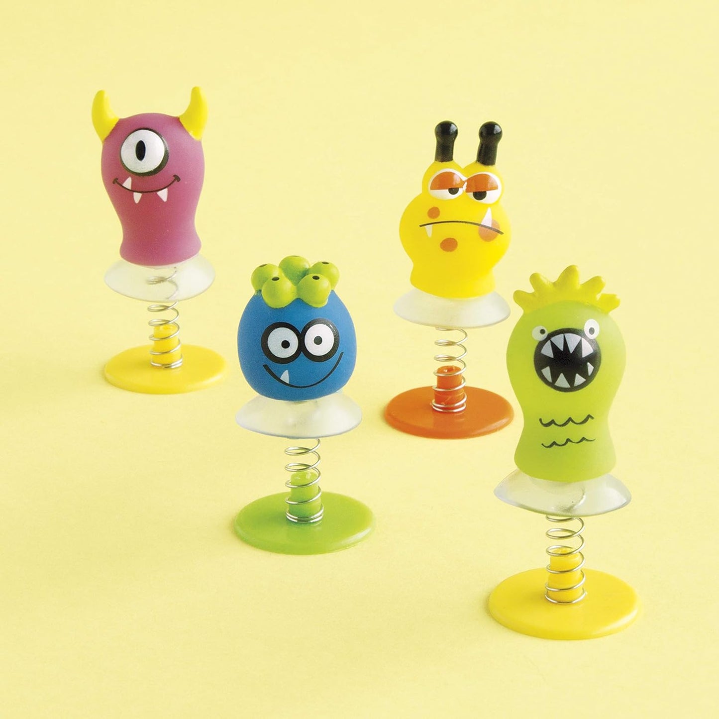Παιχνίδι Cute Monsters Spring Pop Up Toy / 4 τμχ