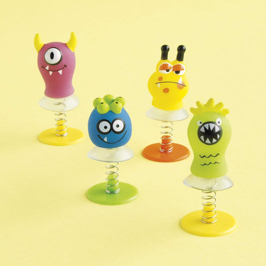 Παιχνίδι Cute Monsters Spring Pop Up Toy / 4 τμχ