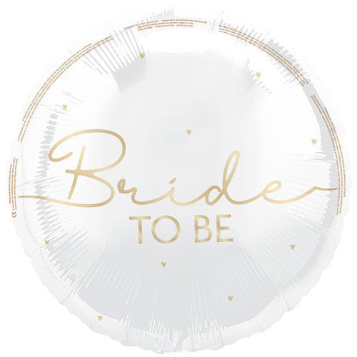 Μπαλόνι Φοιλ  18 Bride to Be Gold Script / 46 εκ