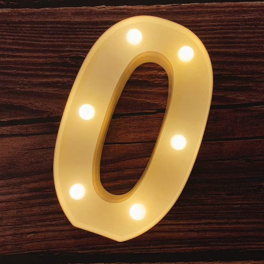 Αριθμός με LED φως