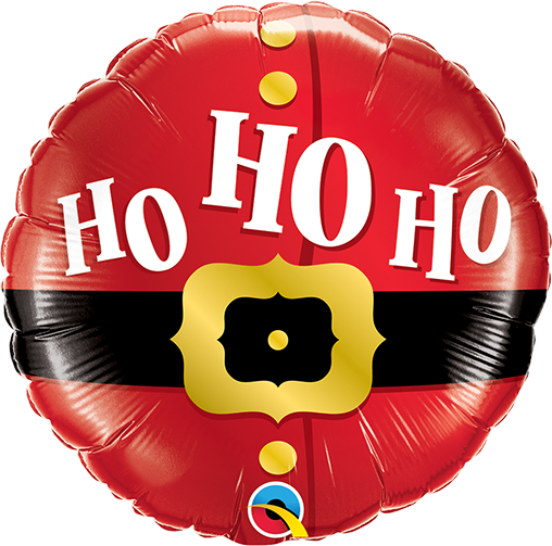 Μπαλόνι Φοιλ 9 Ho Ho Ho Santa's Belt 23 εκ