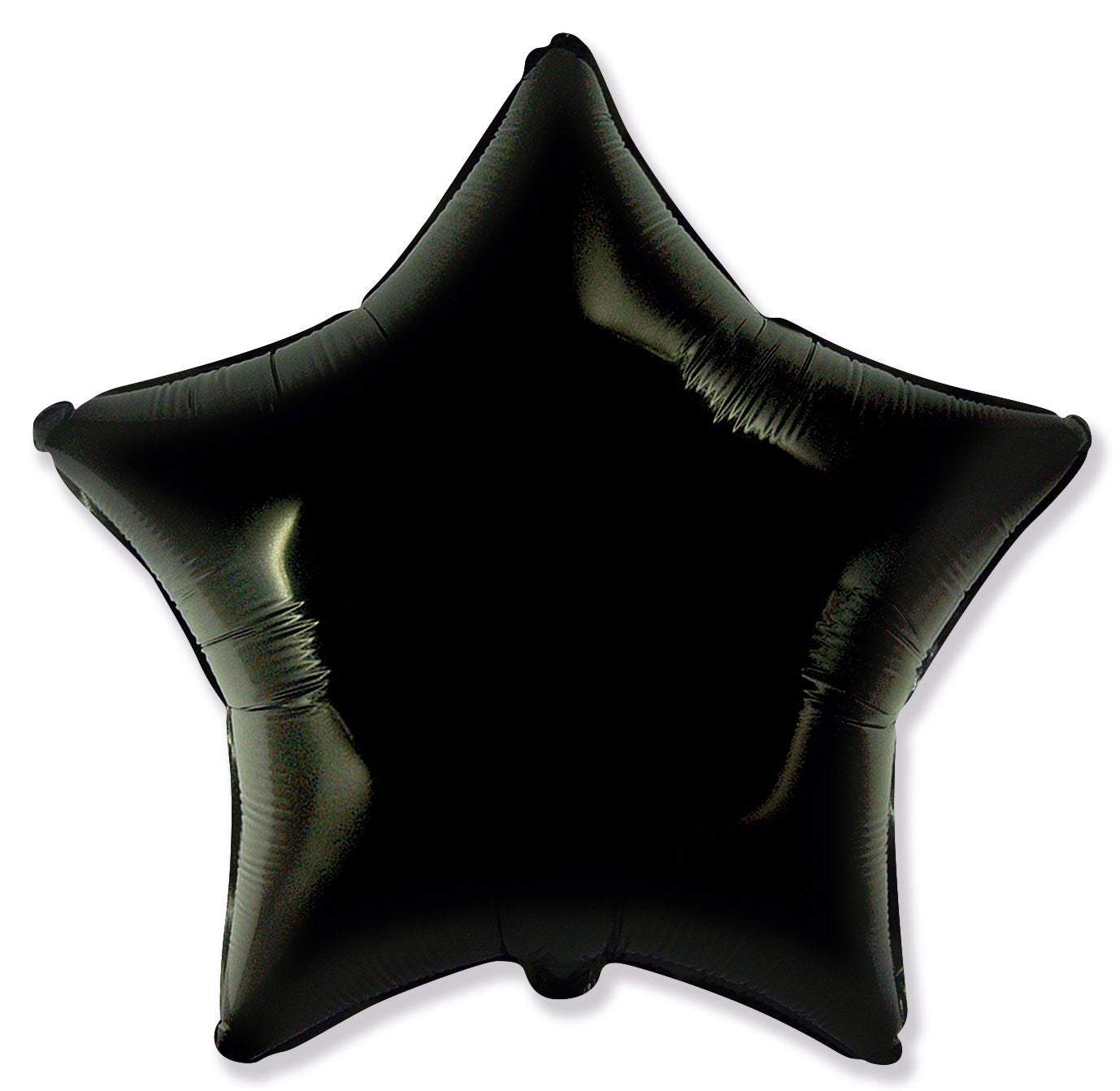 Μπαλόνι Φοιλ 18 Αστέρι - Μαύρο 46 εκ - Συσκευασμένο