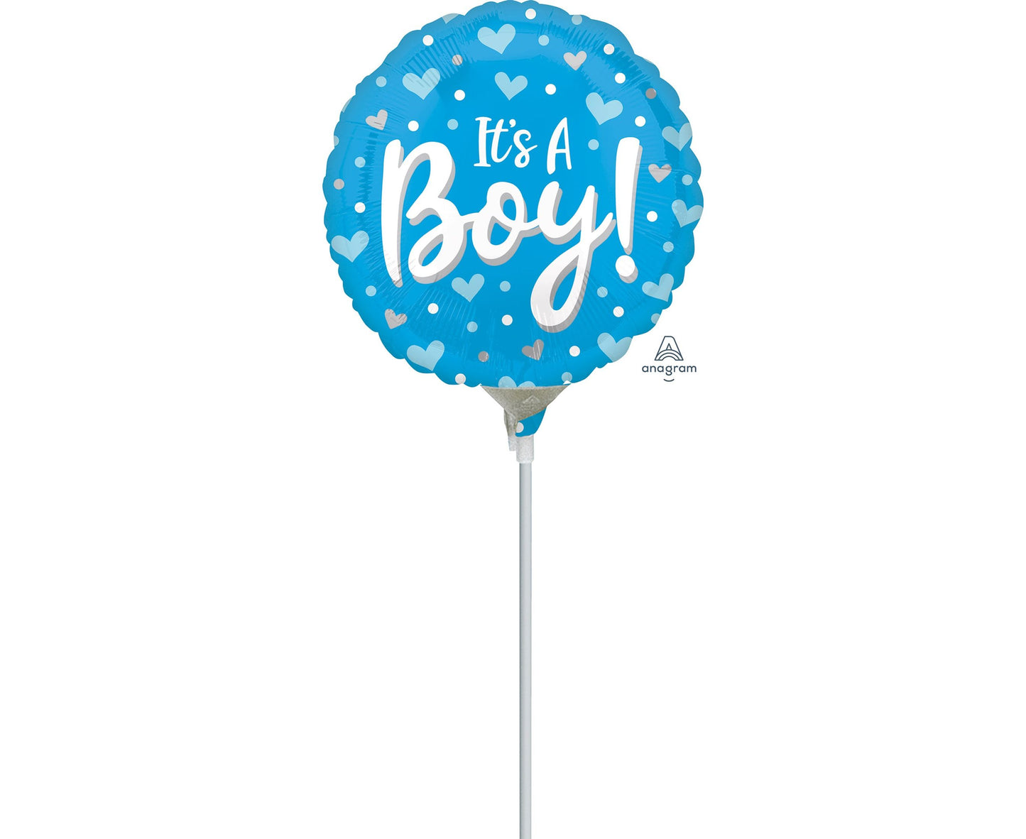 Mini Shape Μπαλόνι ''It's A Boy'' Καρδιές