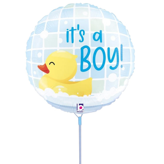 9'' Μπαλόνι Γέννησης Παπάκι It's A Boy