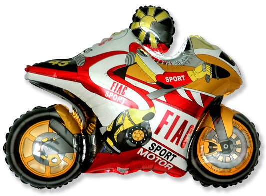 Μπαλόνι Φοιλ Σχήμα  Μοτοσικλέτα  /70 x 84 εκ - Ασυσκεύαστο