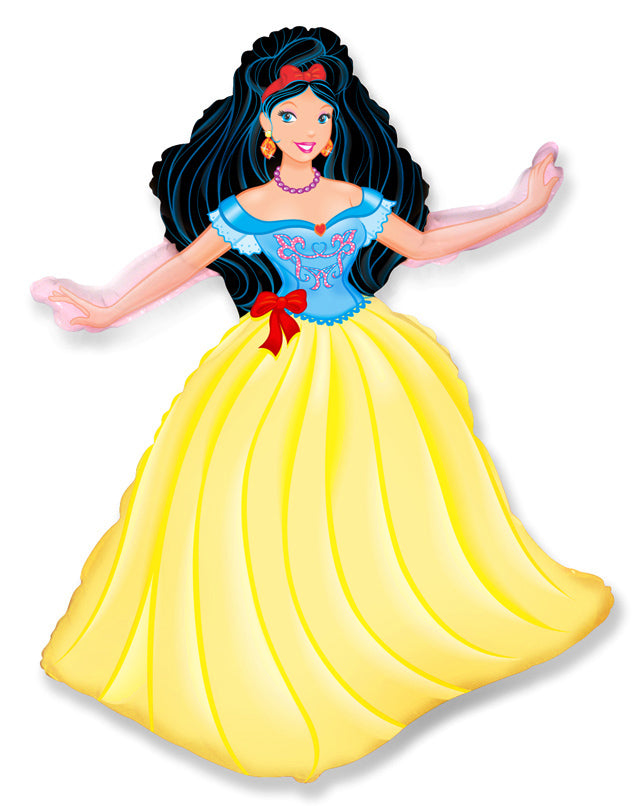 Μπαλόνι Φοιλ Πριγκίπισσα Snow Lady  / 90 εκ - Ασυσκεύαστο