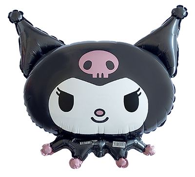 Μπαλόνι Φοιλ Σχήμα Κεφάλι Kuromi / 75 εκ