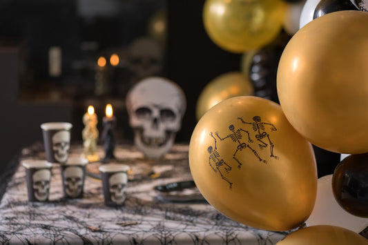 Μπαλόνια Λατέξ 12 Σκελετός / 6 τεμ