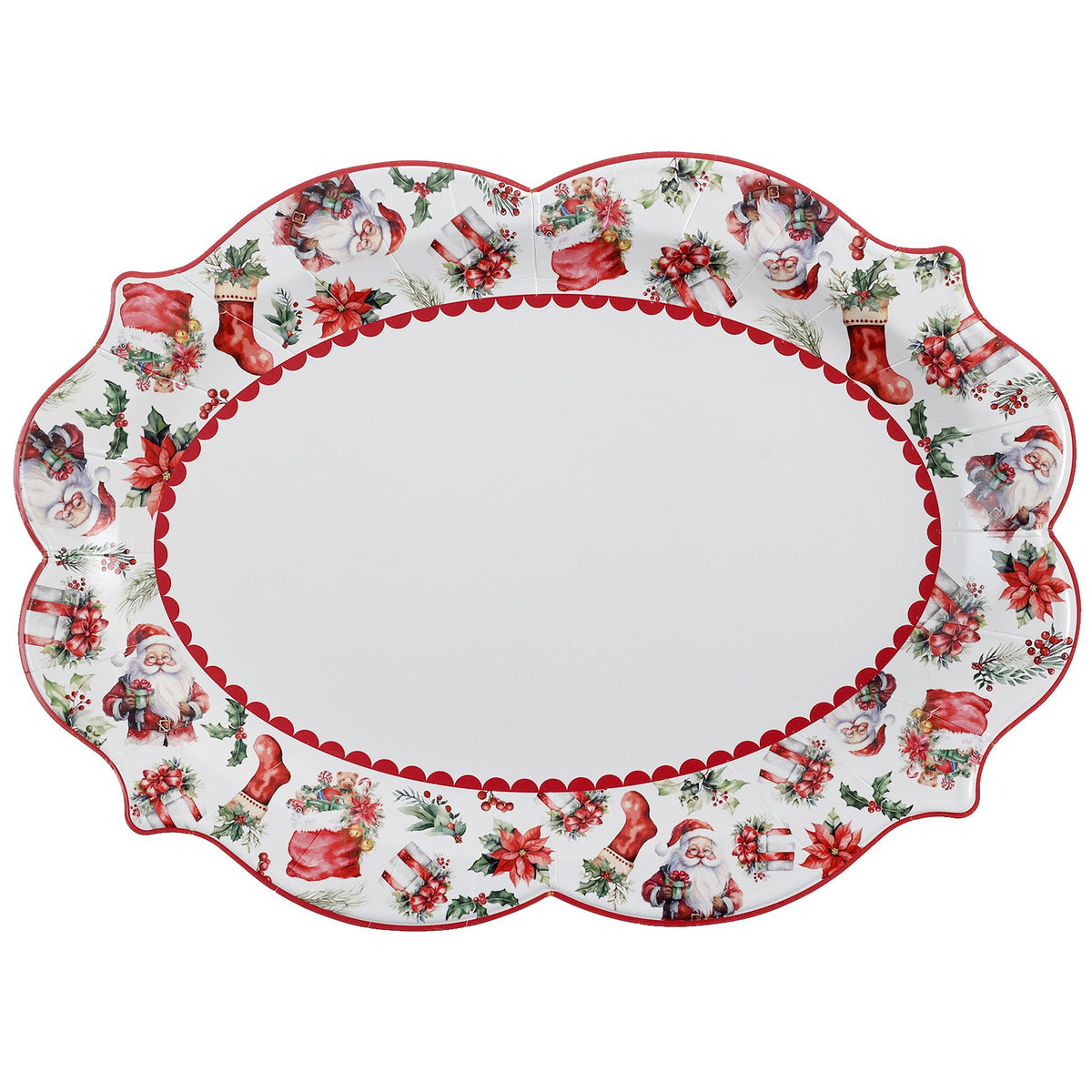 Πιατέλα Άγιος Βασίλης - Santa Claus Tray 36 x 26 εκ / 2 τμχ
