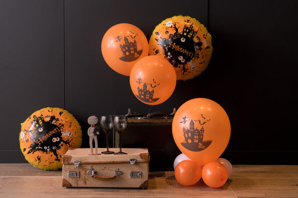 Μπαλόνια Λατέξ 12 Στοιχειωμένο Σπίτι / 6 τεμ