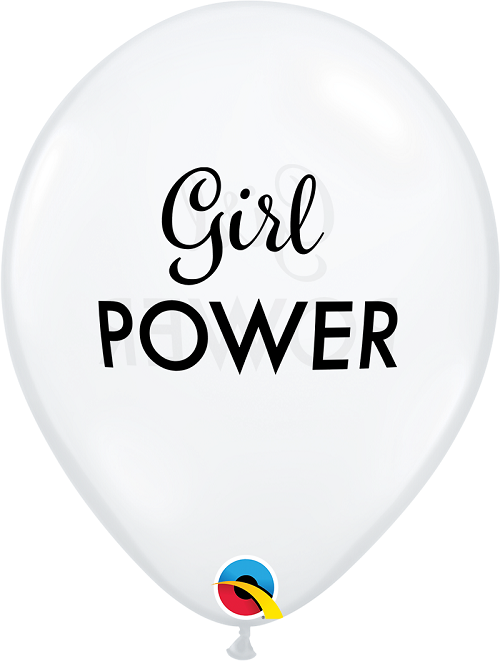 Μπαλόνια Λάτεξ 11 Girl Power Diamond Clear Jewel / 25 τεμ