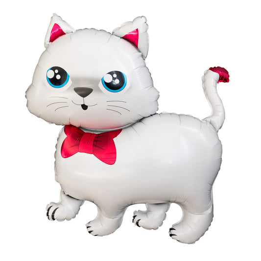 Μπαλόνι Φοιλ Σχήμα Γατάκι / 65 x 69 εκ - Ασυσκεύαστο