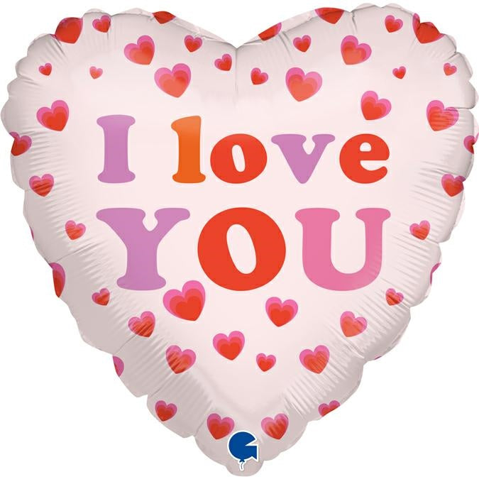 9" mini shape μπαλόνι "Love You"