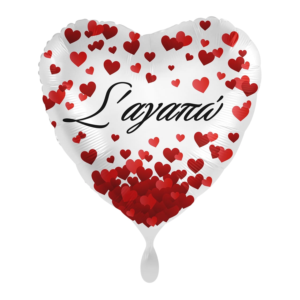 Μπαλόνι Φοιλ  17 Σ'Αγαπώ Red Hearts / 43 εκ