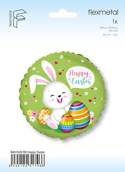 Μπαλόνι Φοιλ 18 Happy Easter / 45 εκ