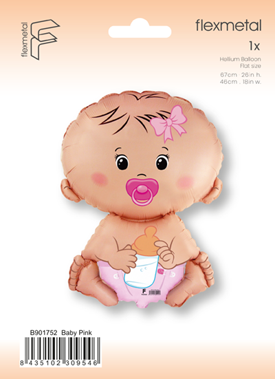 Μπαλόνι Φοιλ Σχήμα  Baby Pink