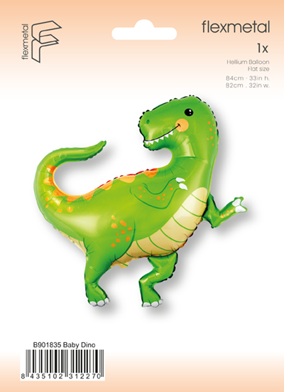 Μπαλόνι Φοιλ 43 Baby Dino / 84 x 82εκ