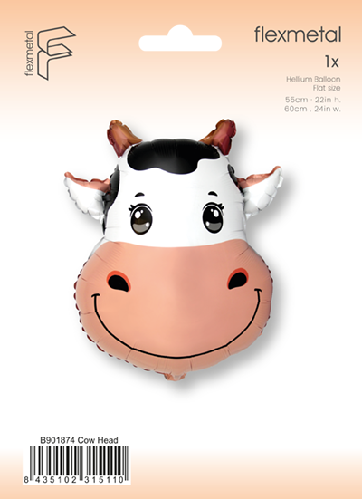 Μπαλόνι Φοιλ Κεφάλι Αγελάδας 56 x 56 εκ