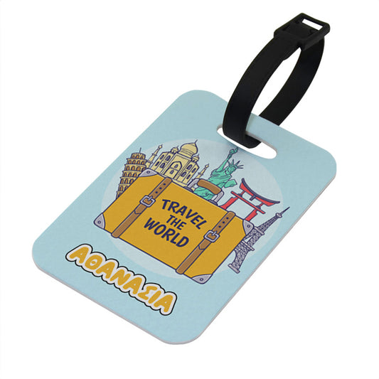 Bag Tag Travel The World