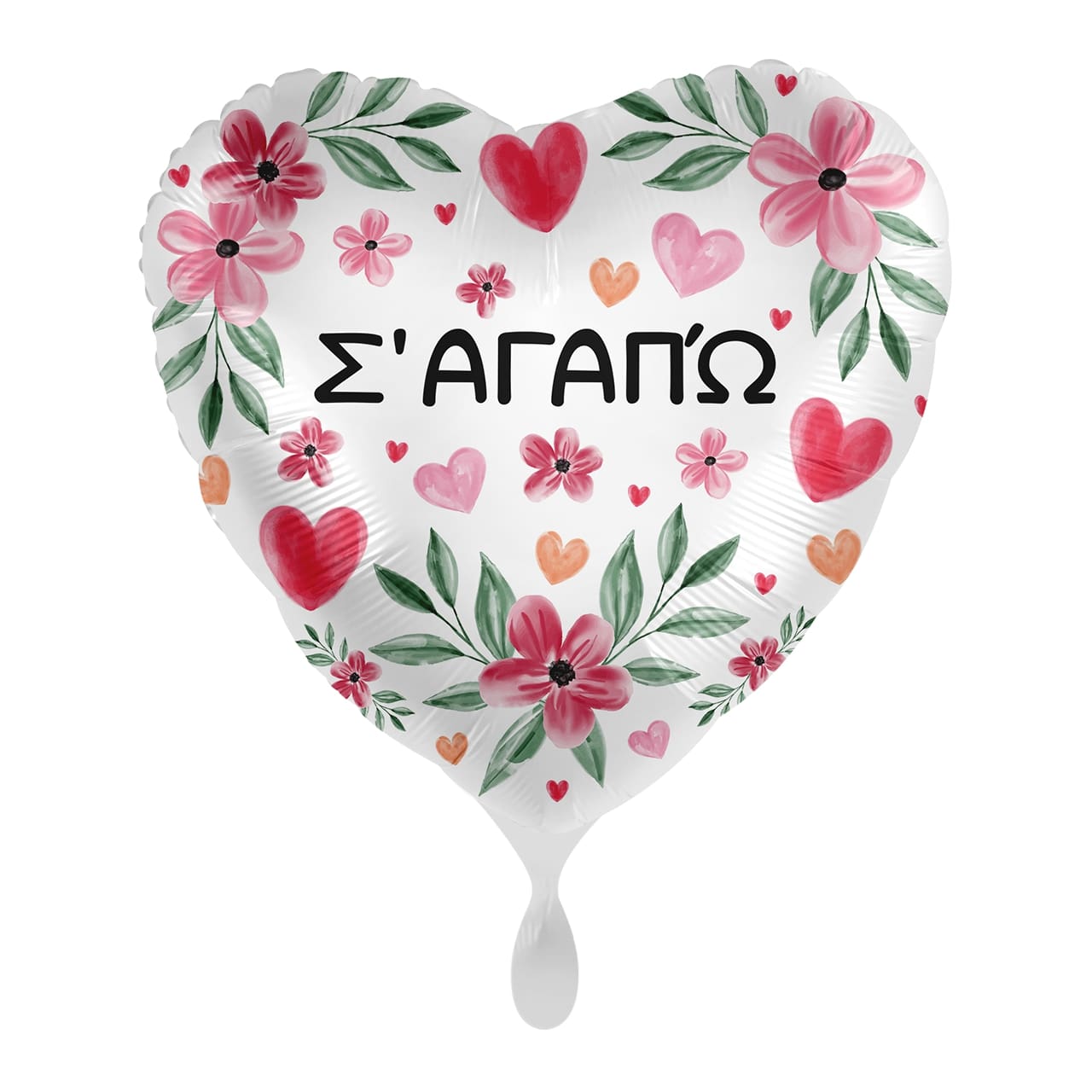 Μπαλόνι Φοιλ  17 Σ'Αγαπώ Rosy Romance / 43 εκ