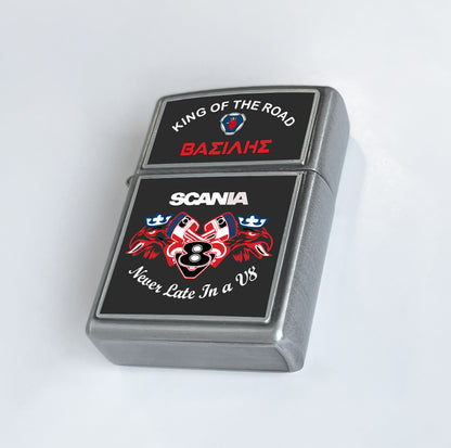 Αναπτήρας Zippo - Scania Never Late In A V8