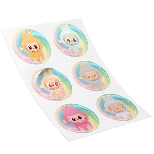 Αυτοκόλλητα LABUBU (6 τεμ)