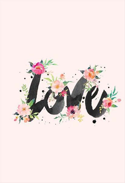 Κάρτα Αγάπης - Floral Love