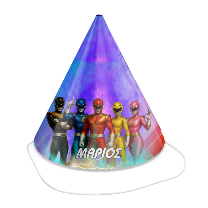 Καπελάκι πάρτυ Power Rangers (4 τεμ)