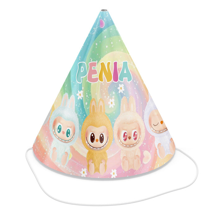 Καπελάκια πάρτυ LABUBU (4 τεμ)