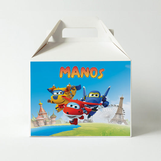 Κουτί Φαγητού - Super Wings (3 τεμ)