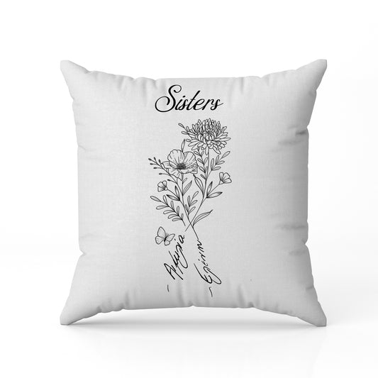 Μαξιλάρι για Αδερφή - Λουλούδια