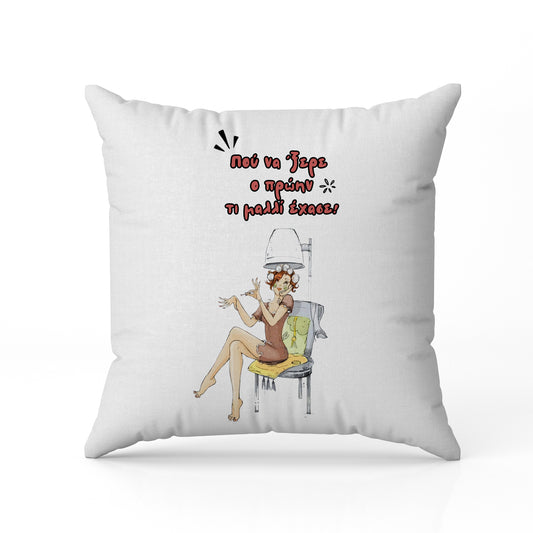 Μαξιλάρι για Κομμώτρια - Που Να 'Ξερε Ο Πρώην