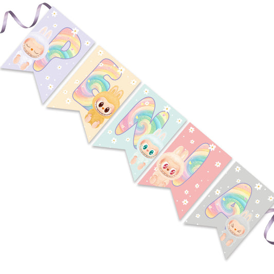 Σημαιάκια με όνομα - LABUBU