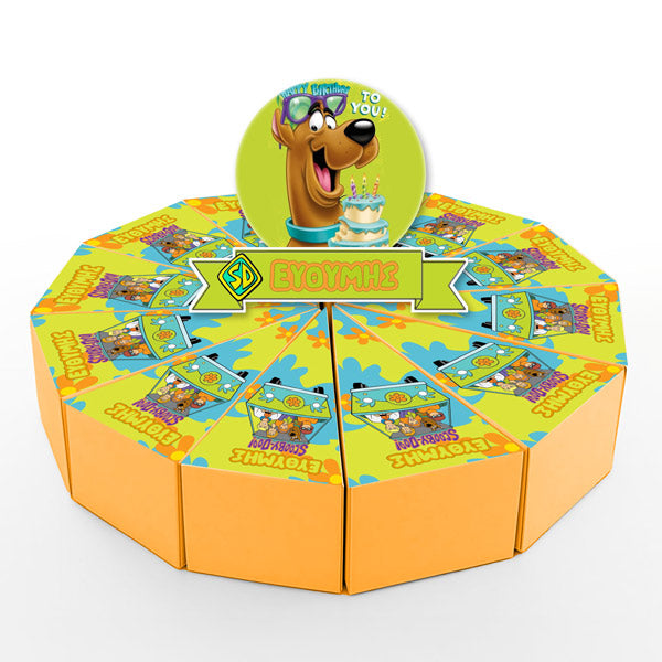 Χάρτινη Τούρτα - Scooby Doo