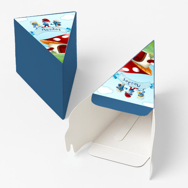 Χάρτινη Τούρτα - Στρουμφάκια