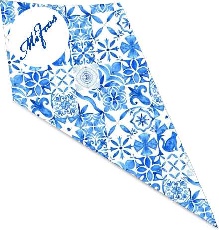 Χωνάκια για Ζαχαρωτά - Βουκαμβίλια