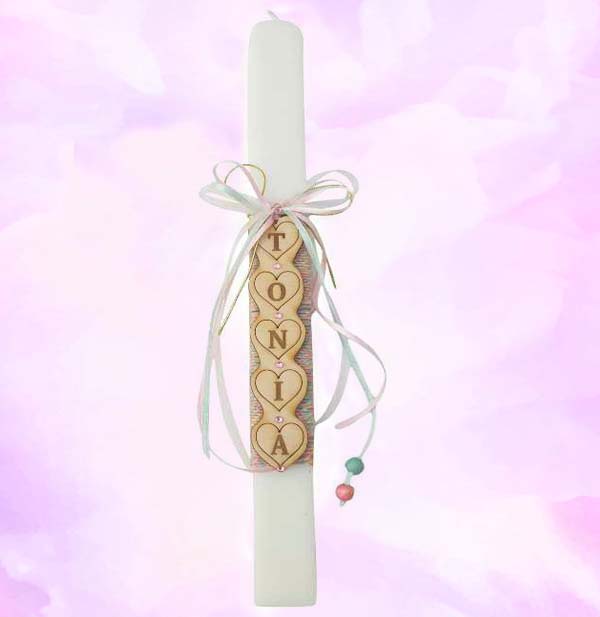 Λαμπάδα με Όνομα για κορίτσι