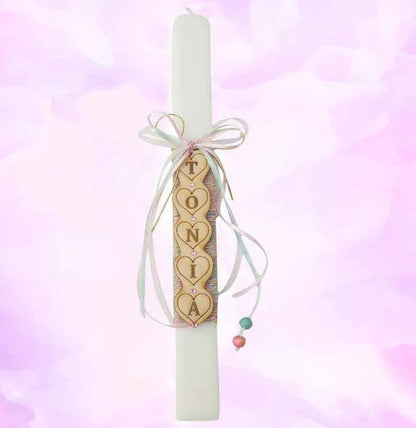 Λαμπάδα με Όνομα για κορίτσι