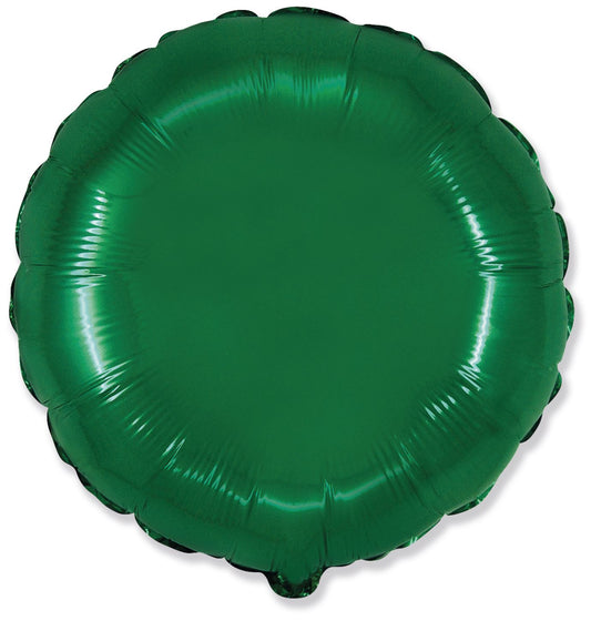 Μπαλόνι Φοιλ 18 Στρογγυλό - Πράσινο / 46 εκ ασυσκεύαστο